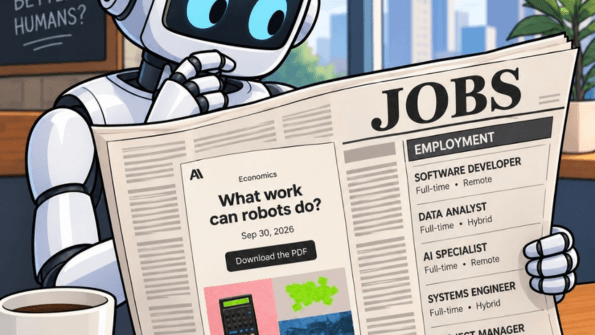 Can robots do 74% of physical work? Watch out for that headline.