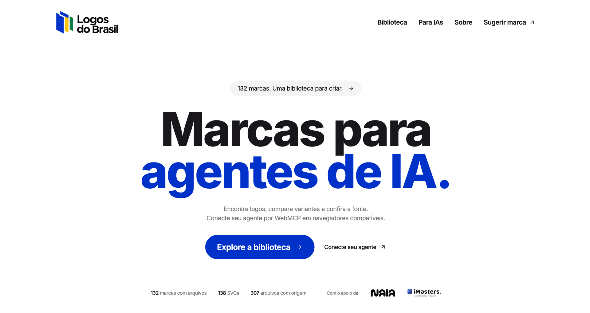 iMasters and Naia create Logos do Brasil, a brand library for people and AI agents