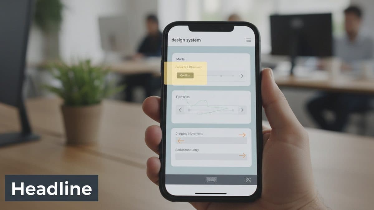 How to audit the new WCAG 2.2 criteria in your design system