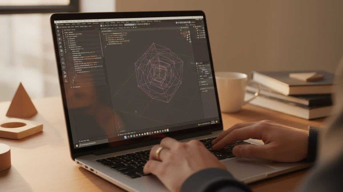 Como usar o Blender com agentes de código no macOS para automação criativa