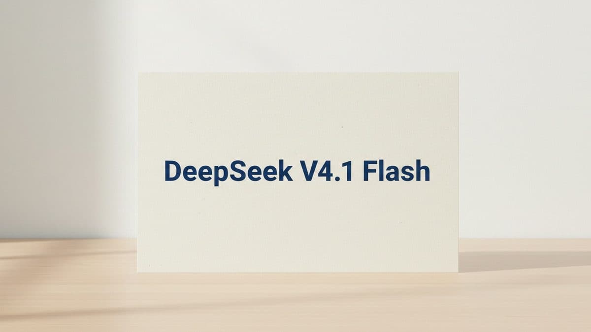 DeepSeek V4.1 Flash activates 8 billion parameters per query and leads in coding