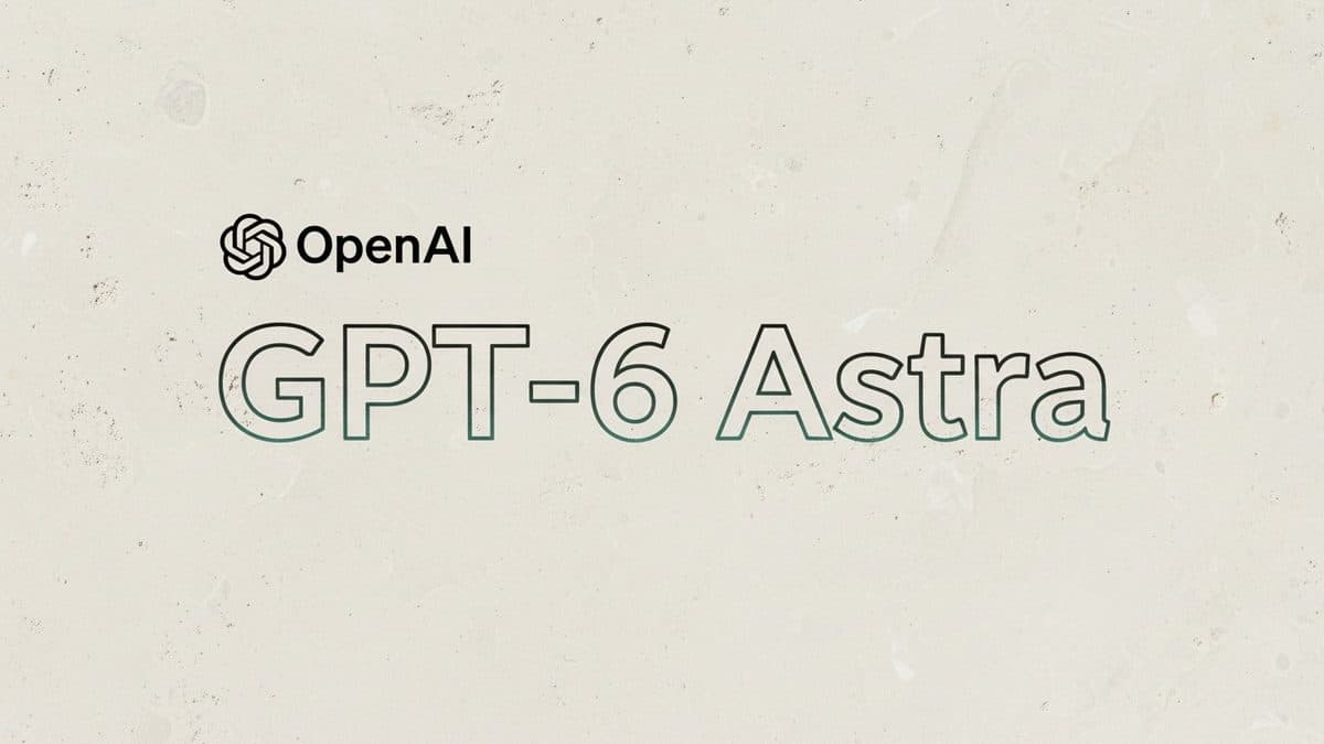 OpenAI launches GPT-6 Astra focused on computer use and coding