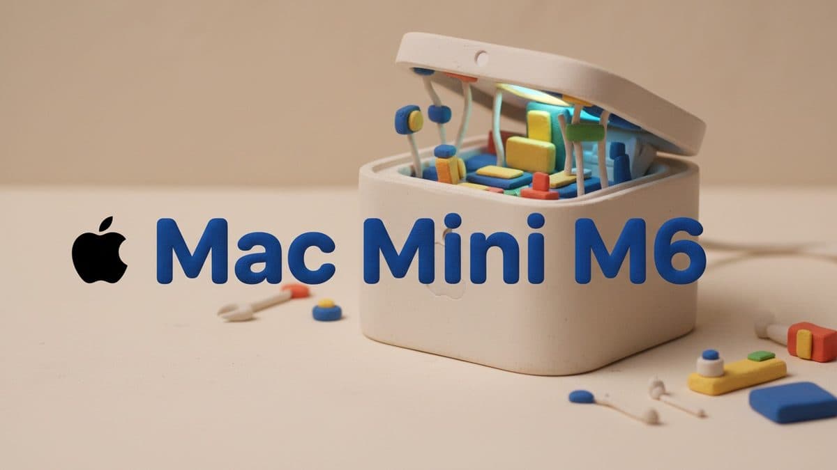 Apple Uses Stop Motion to Sell the AI in the New Mac Mini M6