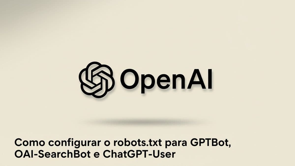 How to configure robots.txt for GPTBot, OAI-SearchBot and ChatGPT-User