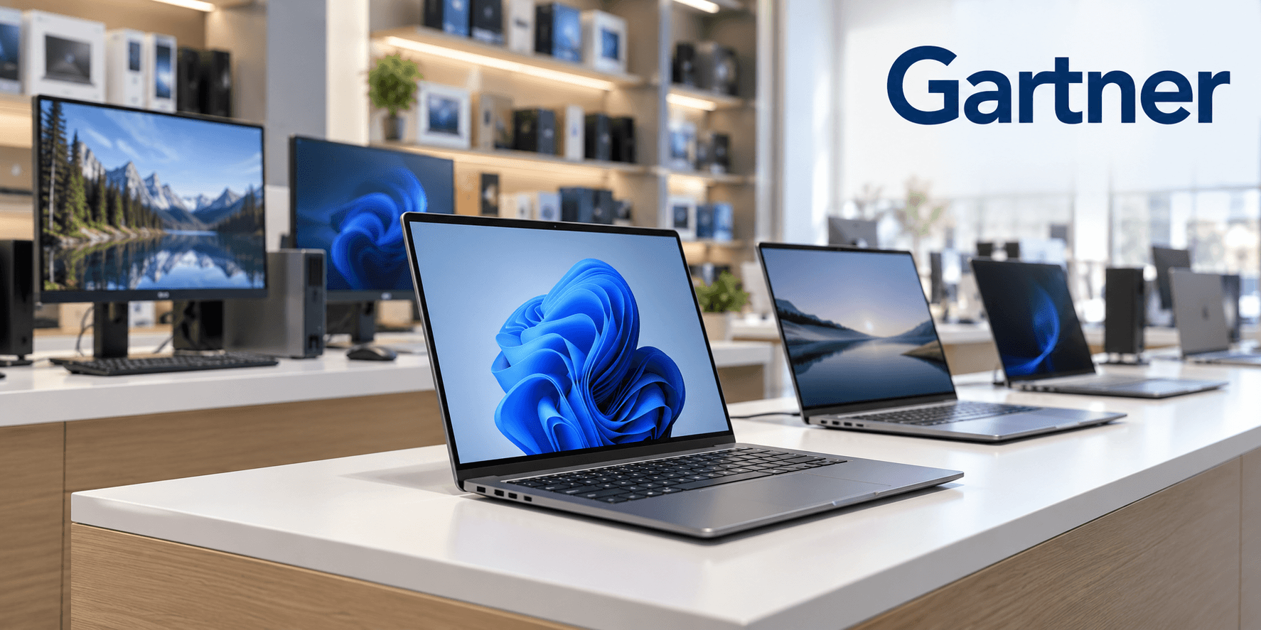 PC shipments fall 22.4% worldwide, Gartner reports